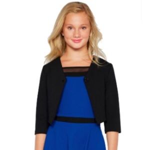 Sally Miller Button Jacket in Black